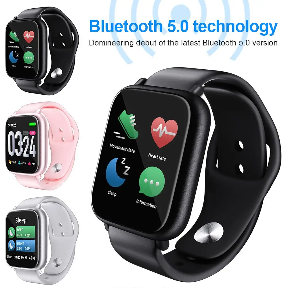 Fitness Tracker Smart Watch Waterproof Belt Heart Rate Monitor Wearable Smart Bracelet Sports Pedometer Watch Men And Women
Fitness Tracker Smart Watch Waterproof Belt Heart Rate Monitor Wearable Smart Bracelet Sports Pedometer Watch Men And Women