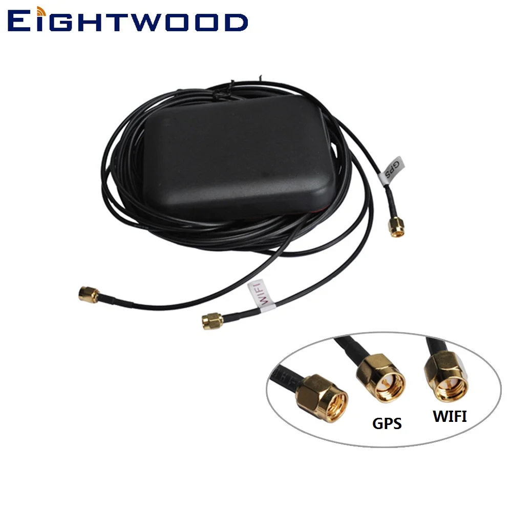 Eightwood Car Multi-band GPS+ Wifi+ Iridium Combined Antenna Aerial Screw Roof Mount with SMA Plug Male Connector for Audi BNW
Eightwood Car Multi-band GPS+ Wifi+ Iridium Combined Antenna Aerial Screw Roof Mount with SMA Plug Male Connector for Audi BNW
