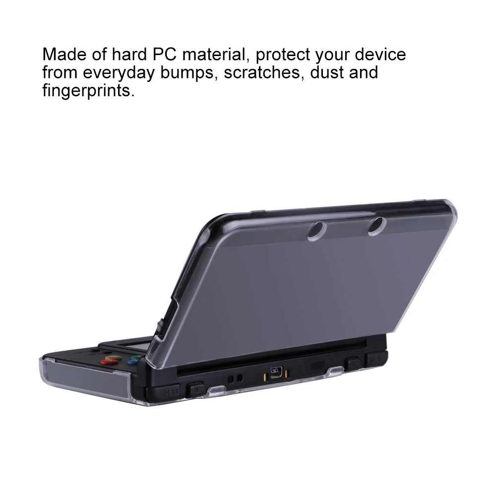 Crystal Clear Hard Skin Case Cover Transparent Split Gaming Accessory Case Protection For Nintendo 3DS N3DS Console Shell
Crystal Clear Hard Skin Case Cover Transparent Split Gaming Accessory Case Protection For Nintendo 3DS N3DS Console Shell
