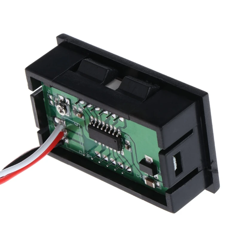 DC 0-100V 3-Wire Voltmeter LED 0.56in Digital Voltage Meter Panel Monitor Tester R9JF
DC 0-100V 3-Wire Voltmeter LED 0.56in Digital Voltage Meter Panel Monitor Tester R9JF