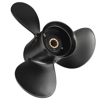 9-7/8 x 13 Outboard Propeller For Tohatsu/Mercury Mariner 25-30HP 346-64104-5 Aluminium Marine Propeller 3 Blade 10 Spline Tooth
9-7/8 x 13 Outboard Propeller For Tohatsu/Mercury Mariner 25-30HP 346-64104-5 Aluminium Marine Propeller 3 Blade 10 Spline Tooth