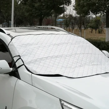 Car Windshield Snow Cover with Magnetic Edges Thicker 4 Layers Protection for Snow Ice UV Windshield Winter Cover Auto General
Car Windshield Snow Cover with Magnetic Edges Thicker 4 Layers Protection for Snow Ice UV Windshield Winter Cover Auto General