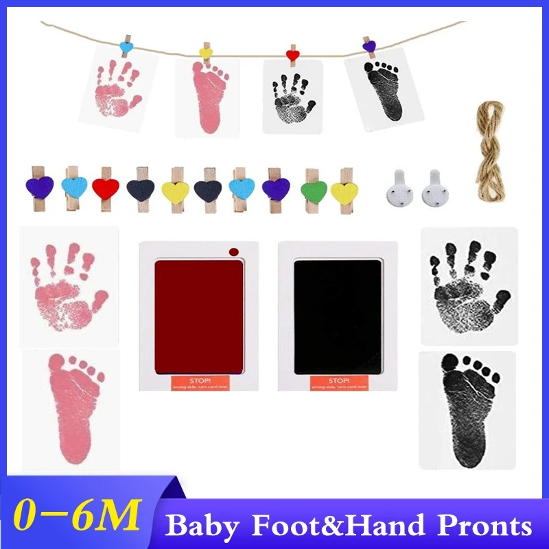 1pc Ink Pad for Baby Foot and Hand Print 0-3-6M Bebe Souvenirs Footprint Make Safe Non-toxic Baby Footprints Handprint No Touch
1pc Ink Pad for Baby Foot and Hand Print 0-3-6M Bebe Souvenirs Footprint Make Safe Non-toxic Baby Footprints Handprint No Touch