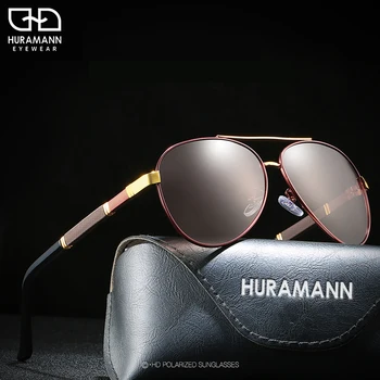 HURAMANN Classic Toad Spring Leg Sunglasses Men Polarized Double Color Gradient Lens Driving Mirror For Women okulary gafas
HURAMANN Classic Toad Spring Leg Sunglasses Men Polarized Double Color Gradient Lens Driving Mirror For Women okulary gafas
