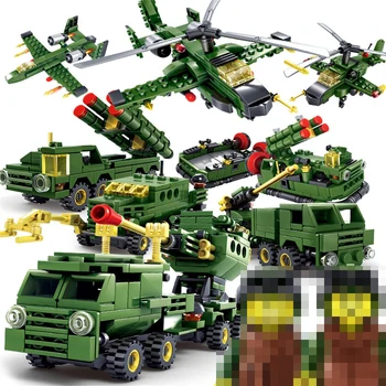 2020 Compatible LegoINGlys Building Blocks Boy Bricks Army Military War Aircraft Missile Vehicle Block Figures Educational Toy
2020 Compatible LegoINGlys Building Blocks Boy Bricks Army Military War Aircraft Missile Vehicle Block Figures Educational Toy