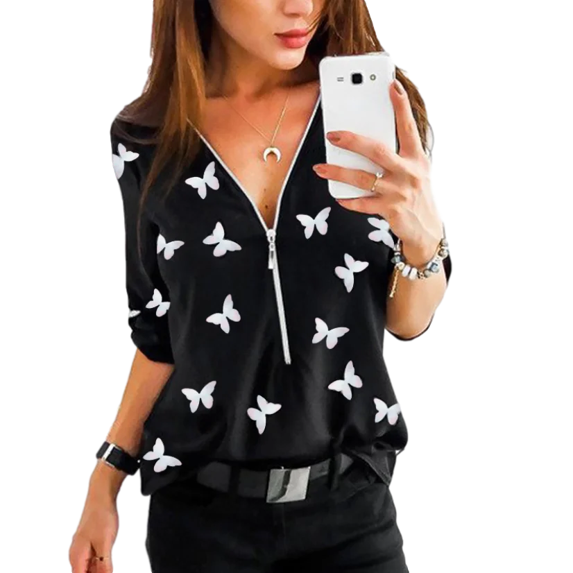 Elegant Print Women Plus Sizes Blouses 2020 Autumn Zipper Pullover Shirt Top For Ladies Street Korean Clothing 5XL Dropshipping
Elegant Print Women Plus Sizes Blouses 2020 Autumn Zipper Pullover Shirt Top For Ladies Street Korean Clothing 5XL Dropshipping