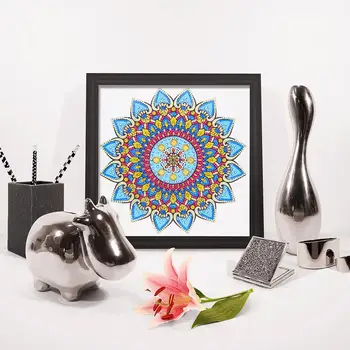 5D DIY Part Drill Diamond Painting Colorful Resin Pendant Decoration Mandala Cross Stitching Embroidery Craft Kits Decoration
5D DIY Part Drill Diamond Painting Colorful Resin Pendant Decoration Mandala Cross Stitching Embroidery Craft Kits Decoration