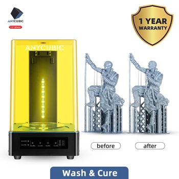 Anycubic new 3D Printer Wash and Cure Machine 2-in-1 UV esin curing Photon zero 3d printer cure models
Anycubic new 3D Printer Wash and Cure Machine 2-in-1 UV esin curing Photon zero 3d printer cure models