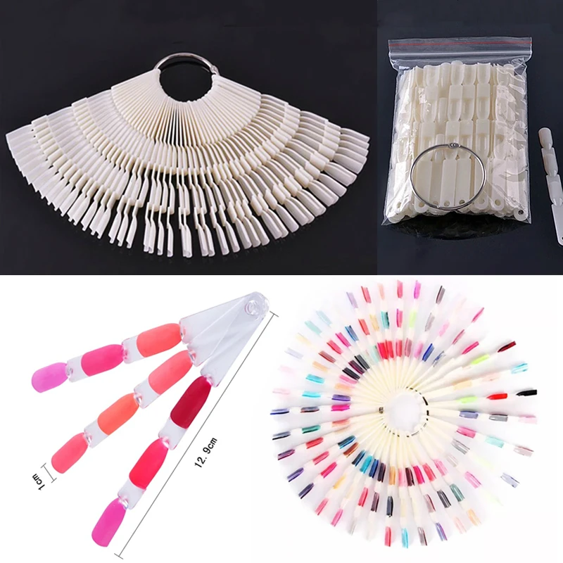 150pcs/pack Nail Polish palette color chart False Nail Tips Stick Display Practice Fan Gel Design Board Manicure Tools
150pcs/pack Nail Polish palette color chart False Nail Tips Stick Display Practice Fan Gel Design Board Manicure Tools