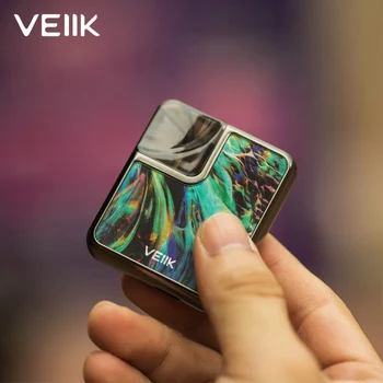 New VEIIK Cracker Pod Vape Kit LED power indicating 2ml Pod Cartridge Mini Portable System Vape Pen Electronic Cigarette Kit
New VEIIK Cracker Pod Vape Kit LED power indicating 2ml Pod Cartridge Mini Portable System Vape Pen Electronic Cigarette Kit