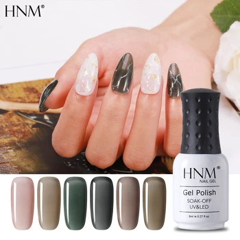 HNM 8ml Cold Beige Gel Nail Polish Semitransparent French Nude Jelly Nail Gel Varnish Semi Permanent UV LED Varnish Soak Off
HNM 8ml Cold Beige Gel Nail Polish Semitransparent French Nude Jelly Nail Gel Varnish Semi Permanent UV LED Varnish Soak Off