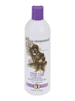 # 1 ALL SYSTEMS # 1 ALL SYSTEMS CRISP COAT SHAMPOO shampoo for dogs and cats for the hard coat
# 1 ALL SYSTEMS # 1 ALL SYSTEMS CRISP COAT SHAMPOO shampoo for dogs and cats for the hard coat
