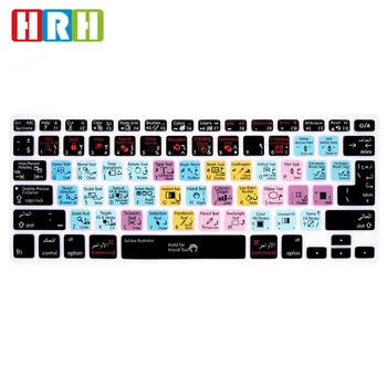 HRH Hot New Arabic Hotkey Shortcuts Function Silicone Keyboard Cover Protector Keypad Skin For Macbook Air Pro 13"15"17" EU/US
HRH Hot New Arabic Hotkey Shortcuts Function Silicone Keyboard Cover Protector Keypad Skin For Macbook Air Pro 13"15"17" EU/US