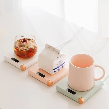Mini Heating Coasters USB Charging LED Display Cup Warmer Heater Adjustment Constant Temperature Mug Mat Mugs Coaster
Mini Heating Coasters USB Charging LED Display Cup Warmer Heater Adjustment Constant Temperature Mug Mat Mugs Coaster