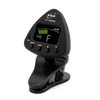 ET 3000W Clip-on Tuner for Wind Instruments Supports Mic and Clip-on Tuning Modes Pick Up for Saxophone Clarinet Trumpet Flute
ET 3000W Clip-on Tuner for Wind Instruments Supports Mic and Clip-on Tuning Modes Pick Up for Saxophone Clarinet Trumpet Flute