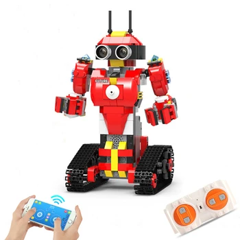 448Pcs Programming Intelligent Building Block Robot Technology 2.4G Remote Control Robot Brick STEM Science Toy Gift - Red
448Pcs Programming Intelligent Building Block Robot Technology 2.4G Remote Control Robot Brick STEM Science Toy Gift - Red