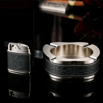 cigarette lighter Business Gift Box Set Inflatable Windproof Lighter Boutique Ashtray Fashion Gifts Best Men Birthday Gift
cigarette lighter Business Gift Box Set Inflatable Windproof Lighter Boutique Ashtray Fashion Gifts Best Men Birthday Gift