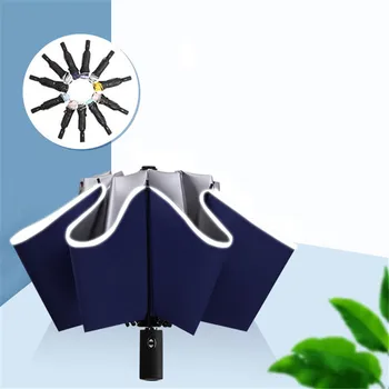 Fully Automatic Folding Umbrella Business Sunny Rainy Windproof Waterproof UV Parasol Man Woman Summer Large Sunshade Paraguas
Fully Automatic Folding Umbrella Business Sunny Rainy Windproof Waterproof UV Parasol Man Woman Summer Large Sunshade Paraguas