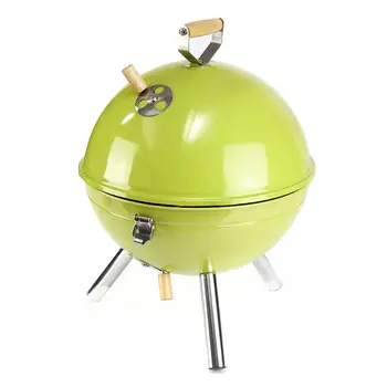 New Portable Iron Kettle BBQ Grill Outdoor Camping Travel Charcoal Stove With Vent BBQ Accessories Cooking Tools Green 30x44cm 
New Portable Iron Kettle BBQ Grill Outdoor Camping Travel Charcoal Stove With Vent BBQ Accessories Cooking Tools Green 30x44cm