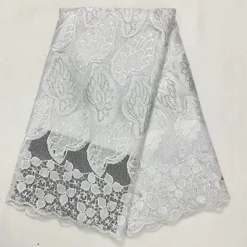 White African Cotton Net Lace Fabric for Wedding Dress 2020 High Quality Cotton African Lace Fabrics 5 Yards Nigerian Ankara
White African Cotton Net Lace Fabric for Wedding Dress 2020 High Quality Cotton African Lace Fabrics 5 Yards Nigerian Ankara