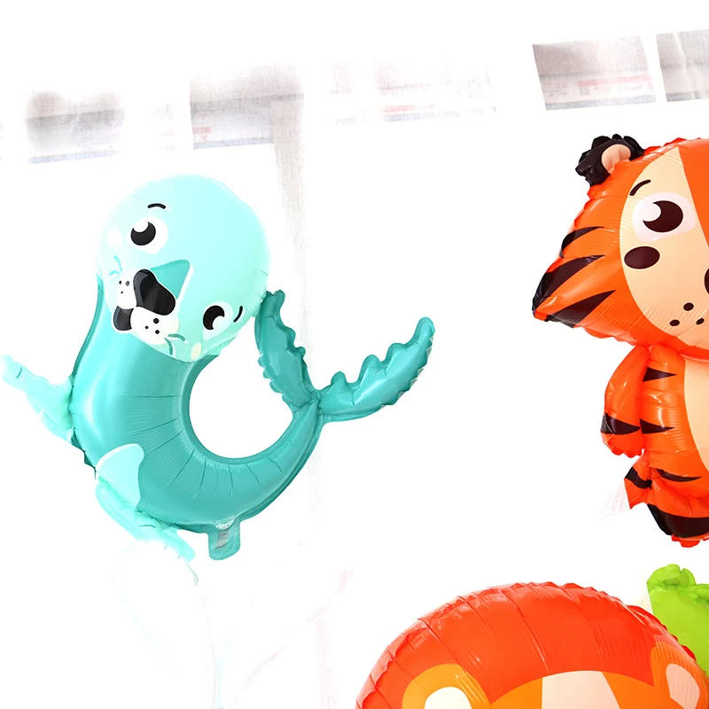 1 Pcs Animal Helium Balloon Cute Squirrel Fox Penguin Foil Balloon Baby Shower Birthday Party Decorations Kids Toy Air Globos 1 Pcs Animal Helium Balloon Cute Squirrel Fox Penguin Foil Balloon Baby Shower Birthday Party Decorations Kids Toy Air Globos