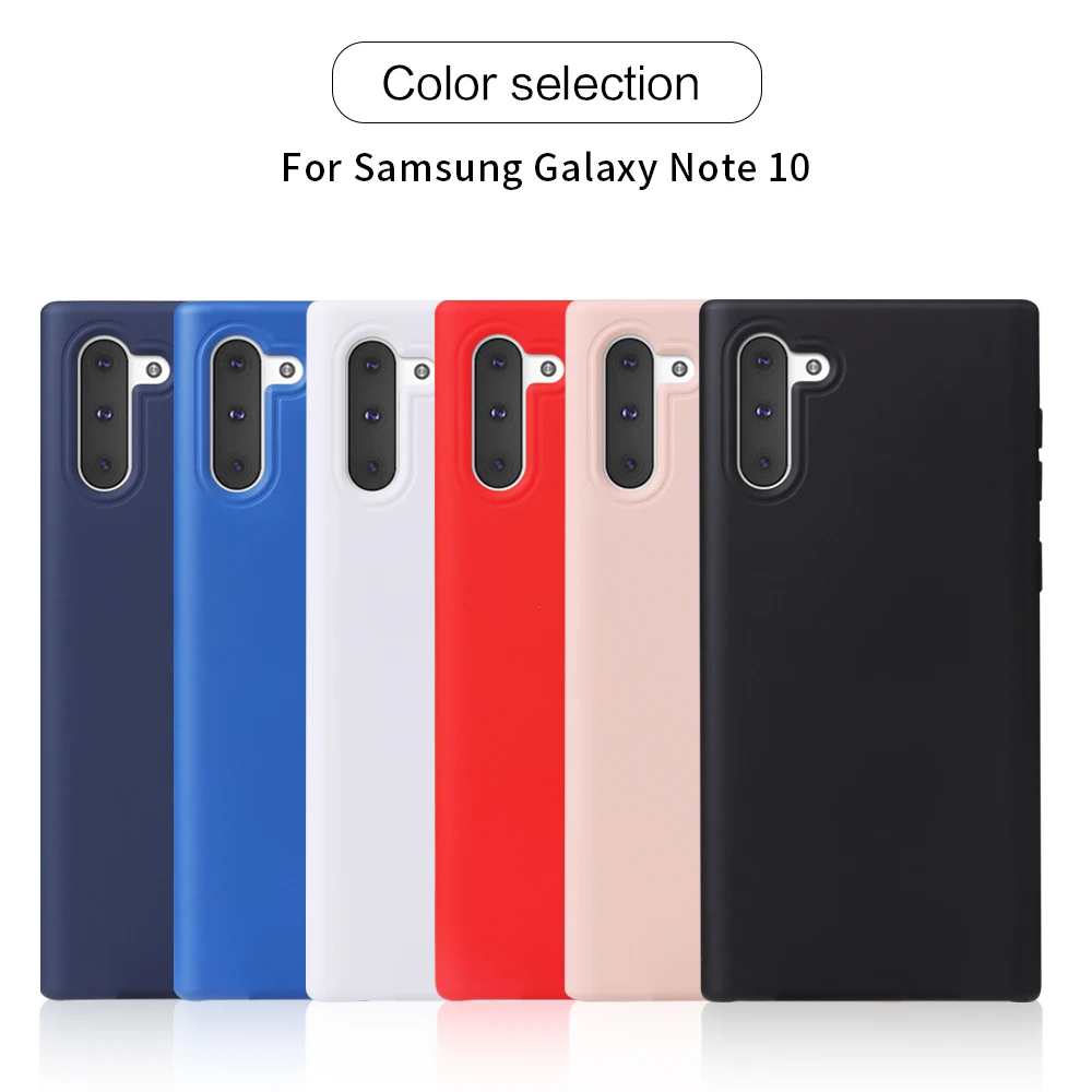 for Coque Samsung Note 10 Pro Case Ultra-thin Solid Color Liquid Silicone Phone Case for Etui Samsung Galaxy Note 10 Pro Case
for Coque Samsung Note 10 Pro Case Ultra-thin Solid Color Liquid Silicone Phone Case for Etui Samsung Galaxy Note 10 Pro Case
