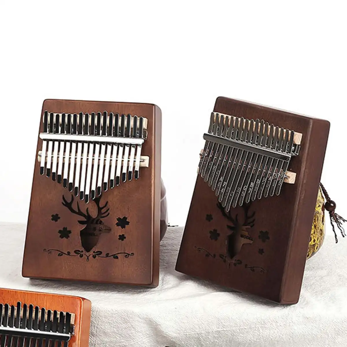 Kalimba 17 Key Wooden Mahogany Thumb Piano Musical Keyboard Instruments Kalimba Finger Piano for Beginner Calimba 17 Machine
Kalimba 17 Key Wooden Mahogany Thumb Piano Musical Keyboard Instruments Kalimba Finger Piano for Beginner Calimba 17 Machine