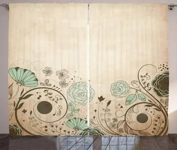 Abstract Window Curtains Old Dated Vintage Retro Antique Image with Floral Swirls Art Print Living Room Bedroom Decor Curtain
Abstract Window Curtains Old Dated Vintage Retro Antique Image with Floral Swirls Art Print Living Room Bedroom Decor Curtain