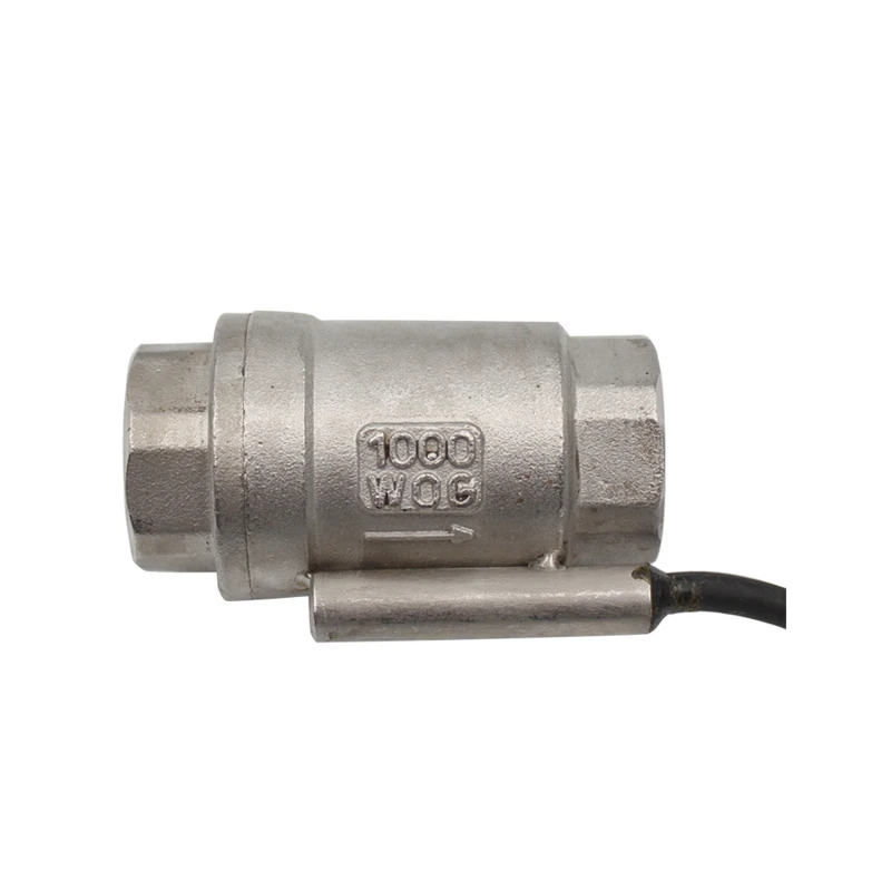 

Stainless Steel 304 Vertical Check Valve One-way Valve Pipeline Flow Induction Switch Water Flow Sensor