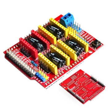 A4988 Driver CNC Shield Expansion Board For Arduino V3 Part Engraver Integrated Circuits Electronica Accessory 3D Printers Parts
A4988 Driver CNC Shield Expansion Board For Arduino V3 Part Engraver Integrated Circuits Electronica Accessory 3D Printers Parts