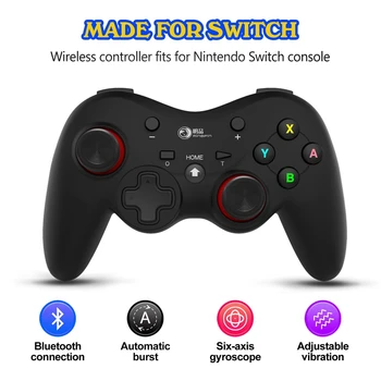 Wireless Bluetooth Controller Gamepad Joystick Joypad for Nintendo Switch PS3/Android
Wireless Bluetooth Controller Gamepad Joystick Joypad for Nintendo Switch PS3/Android
