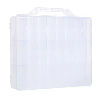 Portable Nail Polish Storage Box Organizer Holder For Display New 48 Grid Nail Polish Storage Box Transparent Box
Portable Nail Polish Storage Box Organizer Holder For Display New 48 Grid Nail Polish Storage Box Transparent Box