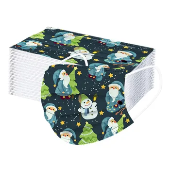 50pc Adult Women Mask Disposable Face Mask Cartoon Print Mask 3 Ply Non-woven Dustproof Breathable Elastic Ear Loop Mondkapjes
50pc Adult Women Mask Disposable Face Mask Cartoon Print Mask 3 Ply Non-woven Dustproof Breathable Elastic Ear Loop Mondkapjes