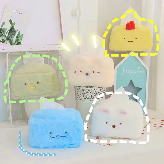 Cartoon Plush Toy Sumikko Gurashi Tissue Box Cover Paper Towel Cases Birthday Gift #2620
Cartoon Plush Toy Sumikko Gurashi Tissue Box Cover Paper Towel Cases Birthday Gift #2620