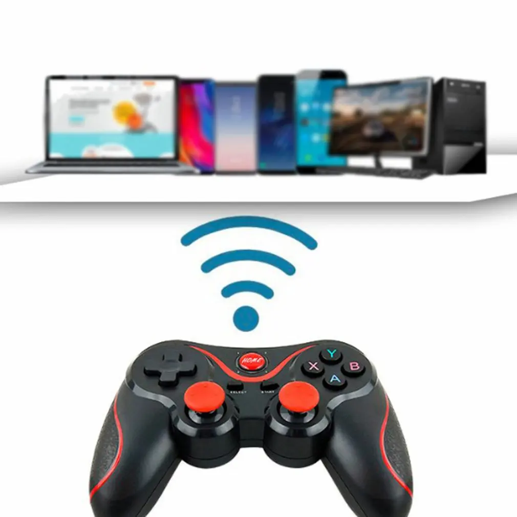 T3 Bluetooth Wireless Gamepad S600 STB S3VR Game Controller Joystick For Android IOS Mobile Phones PC Game Handle
T3 Bluetooth Wireless Gamepad S600 STB S3VR Game Controller Joystick For Android IOS Mobile Phones PC Game Handle