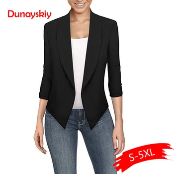 Women Fashion Blazers Female 2020 New Spring Summer Notched Long Seeved Solid Cardigan Irregular Hem 10 Colors 8 Size S-5XL 
Women Fashion Blazers Female 2020 New Spring Summer Notched Long Seeved Solid Cardigan Irregular Hem 10 Colors 8 Size S-5XL