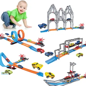 Children Race Track Toys DIY Building Blocks With Exquisite Gift Packaging Parent-child Interactive Car Model Toys
Children Race Track Toys DIY Building Blocks With Exquisite Gift Packaging Parent-child Interactive Car Model Toys