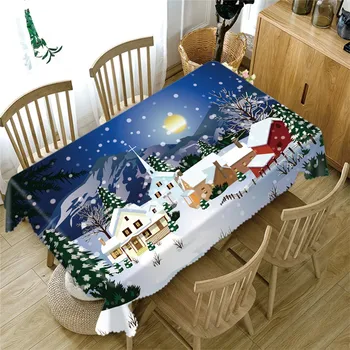 snow House Christmas Tablecloth Dustproof 3D Tablecloth Thicken Polyester Dust Hotel Party Wedding Rectangular Table Cloth
snow House Christmas Tablecloth Dustproof 3D Tablecloth Thicken Polyester Dust Hotel Party Wedding Rectangular Table Cloth
