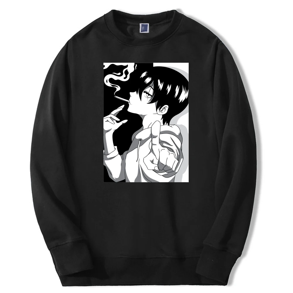 Anime Boy Casual Smoke Harajuku 2021 Autumn Male Casual Fabrics Sweatshirt Hoodie Fashion Warm Streetwear Man Breathable Hoodie
Anime Boy Casual Smoke Harajuku 2021 Autumn Male Casual Fabrics Sweatshirt Hoodie Fashion Warm Streetwear Man Breathable Hoodie