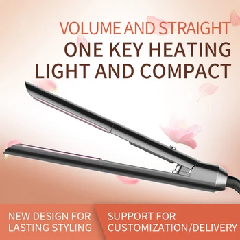 2-in-1 Curling Iron Mini Hair straightener Iron Ceramic Straightening Styling Tools Hair Curler Flat Iron Beard Straightener
2-in-1 Curling Iron Mini Hair straightener Iron Ceramic Straightening Styling Tools Hair Curler Flat Iron Beard Straightener