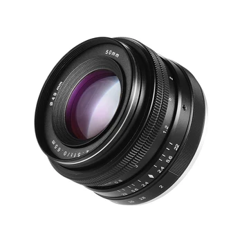 50mm f/2.0 Camera Lens USM Large Aperture APS-C Manual Focus Mirrorless Standard Prime Lens for Sony E Mount NEX3 NEX5 Cameras
50mm f/2.0 Camera Lens USM Large Aperture APS-C Manual Focus Mirrorless Standard Prime Lens for Sony E Mount NEX3 NEX5 Cameras