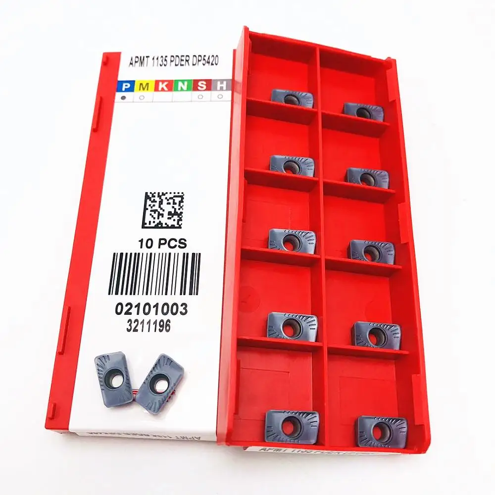 50PCS turning insert APMT1135PDER RPMW1003MO DP5420 carbide CNC lathe parts tool APMT accessories milling insert RPMW 
50PCS turning insert APMT1135PDER RPMW1003MO DP5420 carbide CNC lathe parts tool APMT accessories milling insert RPMW
