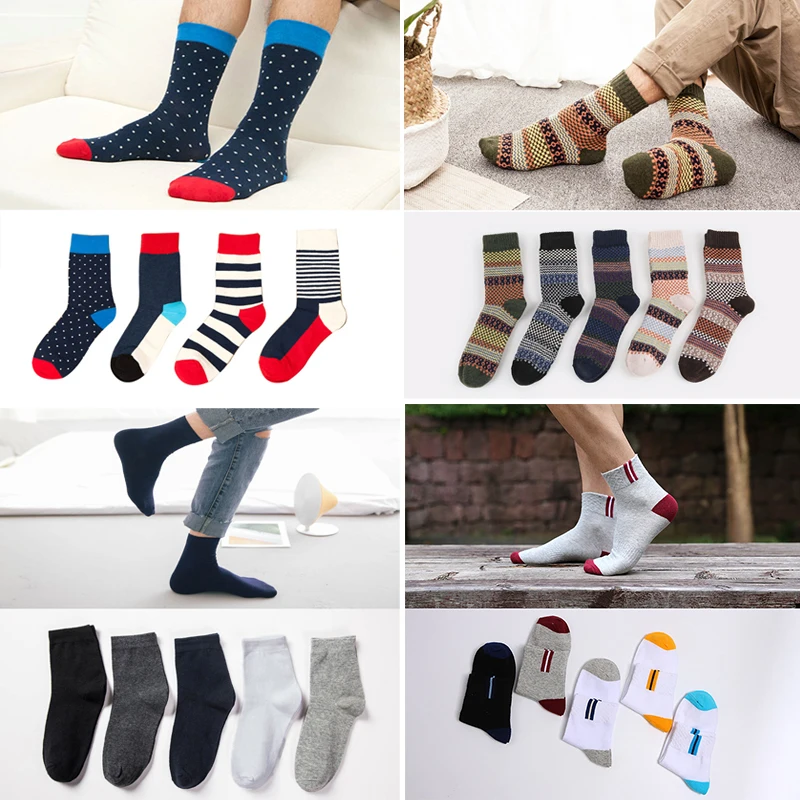 Fashion Men Long Socks Spring Autumn Winter Cotton Socks Colorful Stripe Camouflage Casual Breathable Funny Crew Socks Sokken 
Fashion Men Long Socks Spring Autumn Winter Cotton Socks Colorful Stripe Camouflage Casual Breathable Funny Crew Socks Sokken