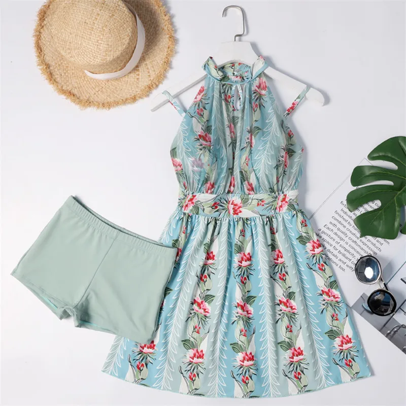 Tankini Two Piece Swimsuit Female Swimwear Women Print Floral Swim Suit Plus Size Push Up Bathing Suit + Men's Swimming Pants
Tankini Two Piece Swimsuit Female Swimwear Women Print Floral Swim Suit Plus Size Push Up Bathing Suit + Men's Swimming Pants