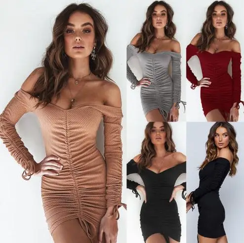 Hot Sales Europe And America Hot Selling Slim Fit Multi-color Lace-up Cool Long-sleeved Dress Women's 302 #
Hot Sales Europe And America Hot Selling Slim Fit Multi-color Lace-up Cool Long-sleeved Dress Women's 302 #