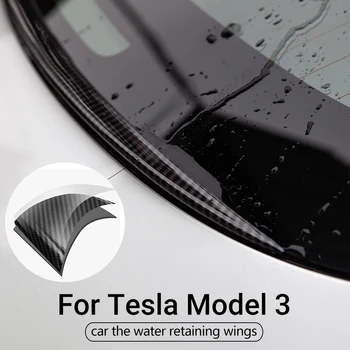 New for Tesla Model 3 Spoiler Carbon Fiber Black ABS Trunk Rear Spoiler Cover Trim Water Retaining Wing Model3 Three - 2020
New for Tesla Model 3 Spoiler Carbon Fiber Black ABS Trunk Rear Spoiler Cover Trim Water Retaining Wing Model3 Three - 2020