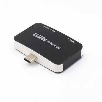Card Reader Type-C All in One SD/Micro SD Compact Flash Smart Memory Card Adapter Type C OTG SD Card Reader
Card Reader Type-C All in One SD/Micro SD Compact Flash Smart Memory Card Adapter Type C OTG SD Card Reader