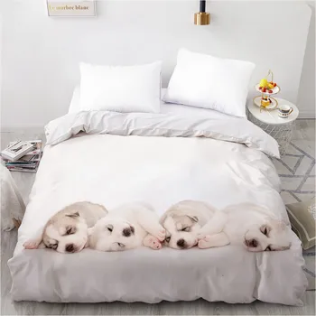 3D Printed Custom Design Duvet Cover Quilt Comforter Blanket Case Covers Bedding Set Animal Pet White Dogs bed linens
3D Printed Custom Design Duvet Cover Quilt Comforter Blanket Case Covers Bedding Set Animal Pet White Dogs bed linens
