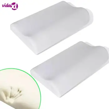 VidaXL 2 Pieces Ergonomic Memory Foam Pillow Orthopedic Pillow Latex Neck Pillow Fiber Slow Rebound Soft Pillow Massager
VidaXL 2 Pieces Ergonomic Memory Foam Pillow Orthopedic Pillow Latex Neck Pillow Fiber Slow Rebound Soft Pillow Massager