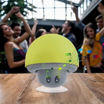 Mini Wireless Bluetooth Speaker socket MP3 Music Player with Mic Waterproof Portable Stereo Bluetooth Mushroom For Phone PC
Mini Wireless Bluetooth Speaker socket MP3 Music Player with Mic Waterproof Portable Stereo Bluetooth Mushroom For Phone PC
